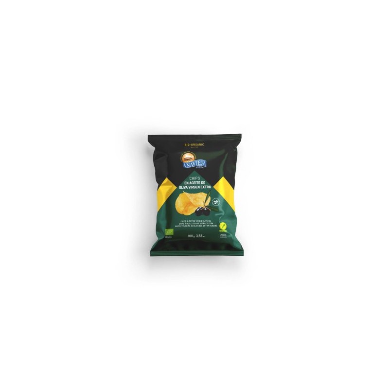 Patatas fritas en aceite de oliva ECO 100g