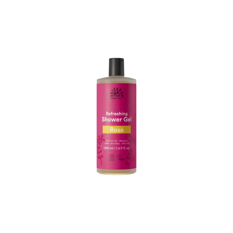 Gel de baño Rosas Urtekram 500 ml