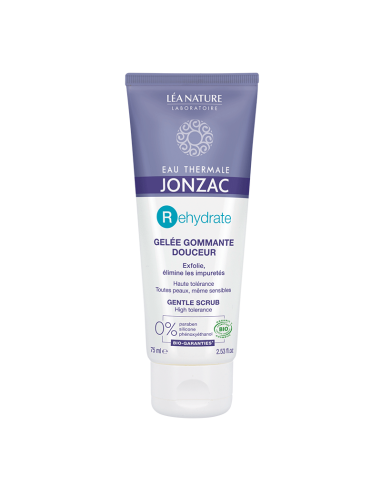 Exfoliante suave hidratante Rehydrate Eau Thermale Jonzac 75 ml