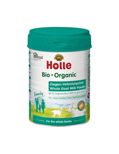 Leche FAMILIAR de cabra BIO en polvo Holle 400g