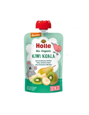 Smoothie de Pera, Plátano y Kiwi , 100g, Holle