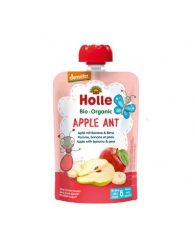 Smoothie de Pera, Plátano y Manzana, 100g, Holle