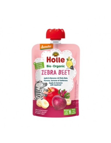 Smoothie de Manzana y Plátano con Remolacha, 100g Holle