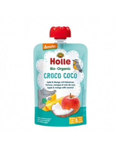 Smoothie de Manzana, Mango y Coco, 100g, Holle