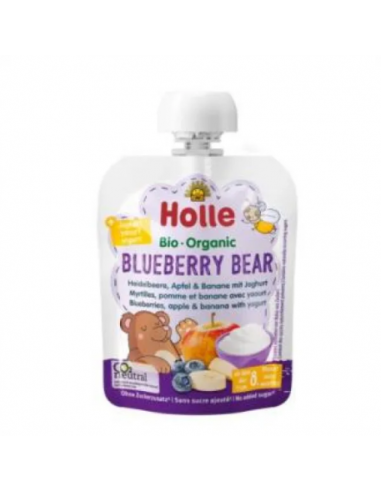 Smoothie blueberry bear manzana y plátano con yogur 85g