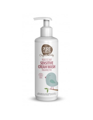 Gel Probiótico Bebé Sensitive crema Sin Fragancia 250 ml