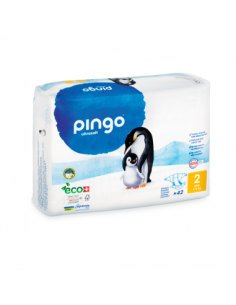 Pañales Ecológicos Pingo Talla 2 - De 3 a 6 kg