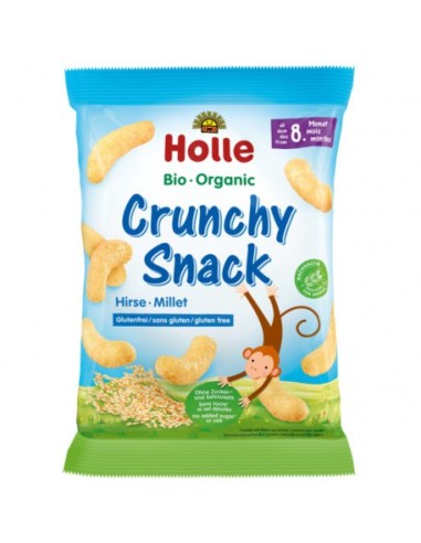 Snacks crujientes de mijo, 25g, Holle