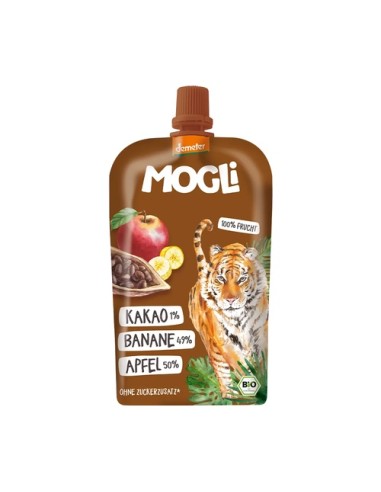 Smoothie manzana plátano y cacao - Mogli