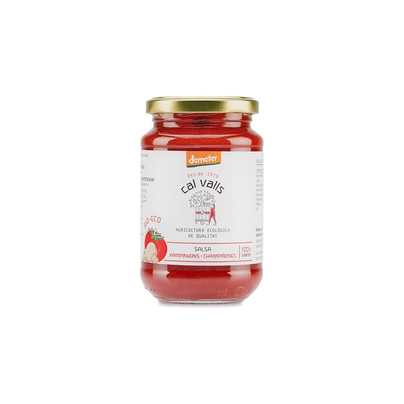 Salsa de tomate con champiñones ECO/DEM 350g