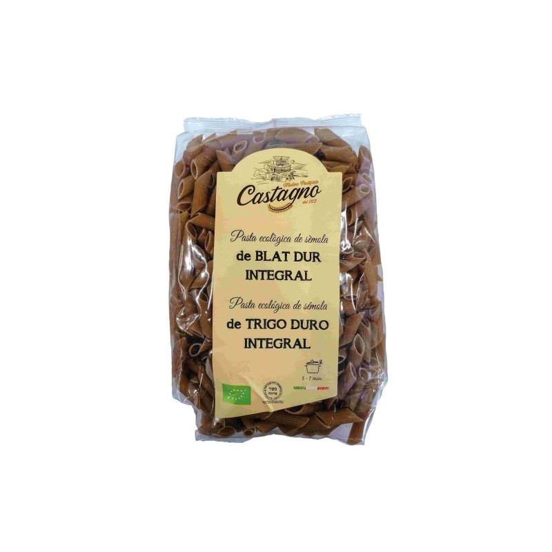 Macarrones trigo integral ECO 500g