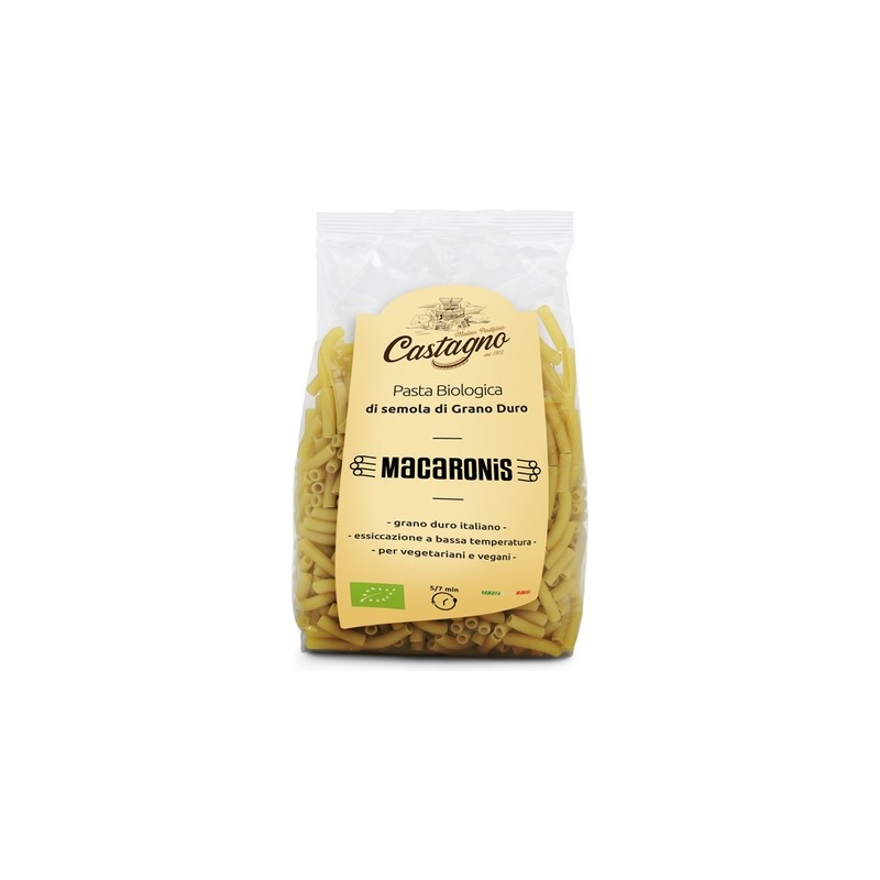 Macarrones de trigo duro ECO 500g